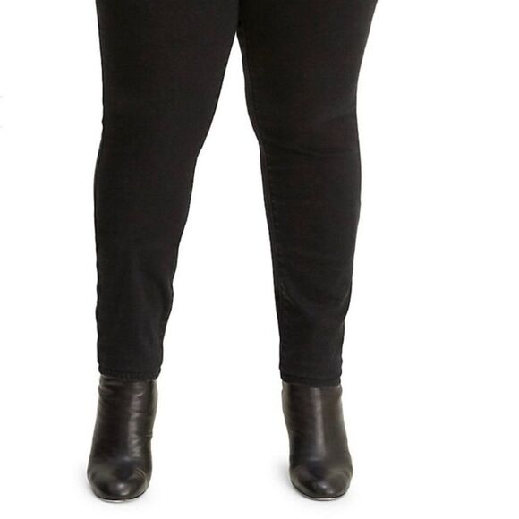 LEVI’S Black Hi-Rise Jeans NWT - Picture 2 of 7